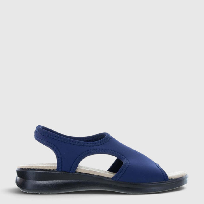 EUROFLEX SICILY NAVY - Women Sandals - Collective Shoes 