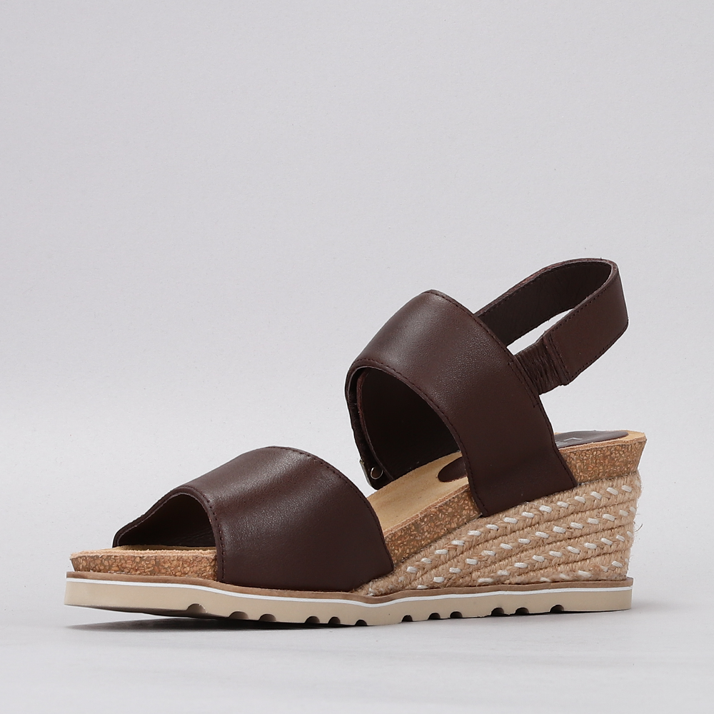 LE SANSA EVITA CHOCOLATE - Women Sandals - Collective Shoes 