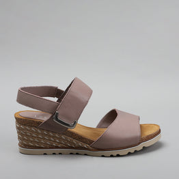 LE SANSA EVITA TAUPE - Women Sandals - Collective Shoes 