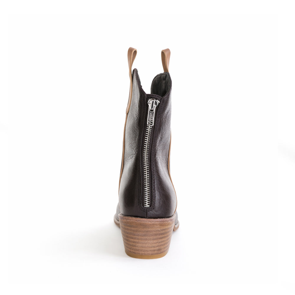 DJANGO & JULIETTE DANILO CHOCOLATE - Women Boots - Collective Shoes 