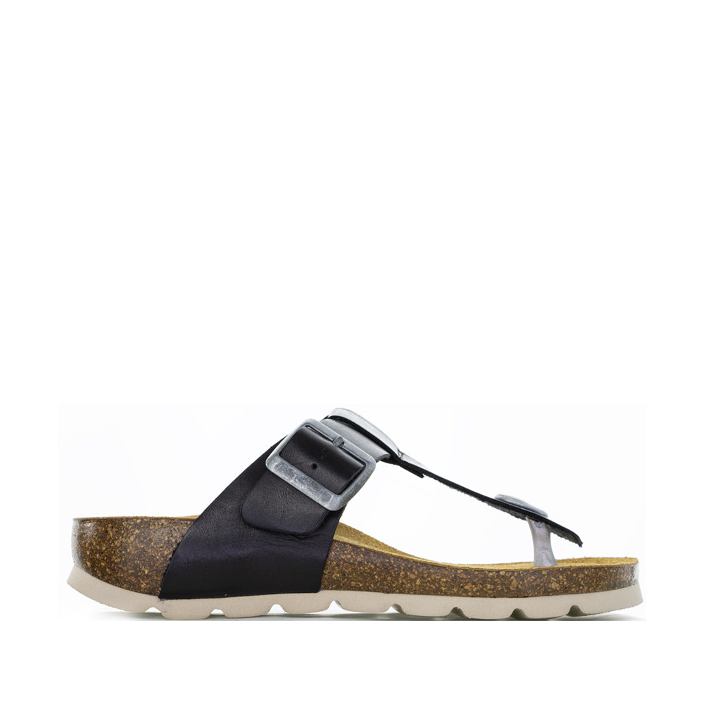 LE SANSA FARRAH BLACK - Women Slip-ons - Collective Shoes 