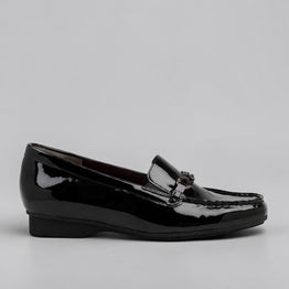 ZIERA FENDERS BLACK - Women Loafers - Collective Shoes 