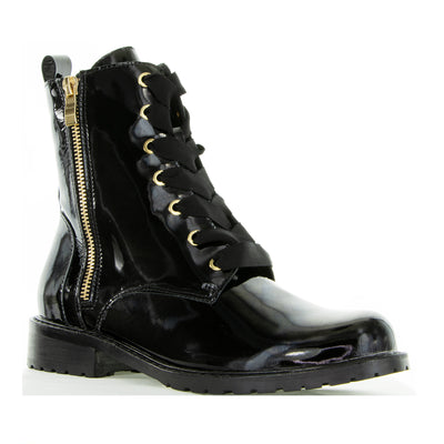 LESANSA FIN BLACK PATENT - Women Boots - Collective Shoes 