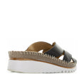 Load image into Gallery viewer, LE SANSA FINCH BLACK - Women Sandals - Collective Shoes 
