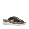 Load image into Gallery viewer, LE SANSA FINCH BLACK - Women Sandals - Collective Shoes 
