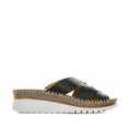 Load image into Gallery viewer, LE SANSA FINCH BLACK - Women Sandals - Collective Shoes 
