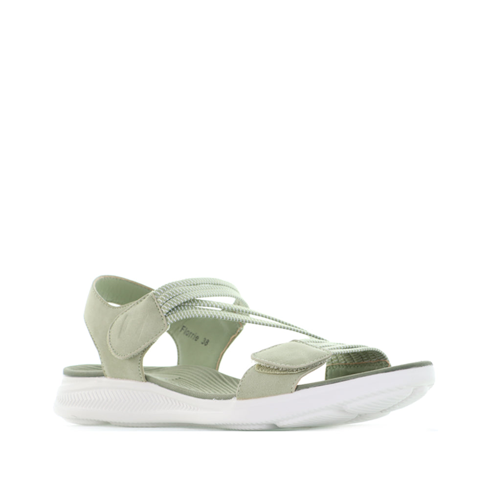 CC RESORTS FLORRIE LT KHAKI - Women Sandals - Collective Shoes 