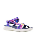 Load image into Gallery viewer, CC RESORTS FLOSS NAVY RAINBOW PRINT - Women Sandals - Collective Shoes 
