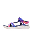 Load image into Gallery viewer, CC RESORTS FLOSS NAVY RAINBOW PRINT - Women Sandals - Collective Shoes 
