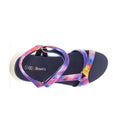 Load image into Gallery viewer, CC RESORTS FLOSS NAVY RAINBOW PRINT - Women Sandals - Collective Shoes 
