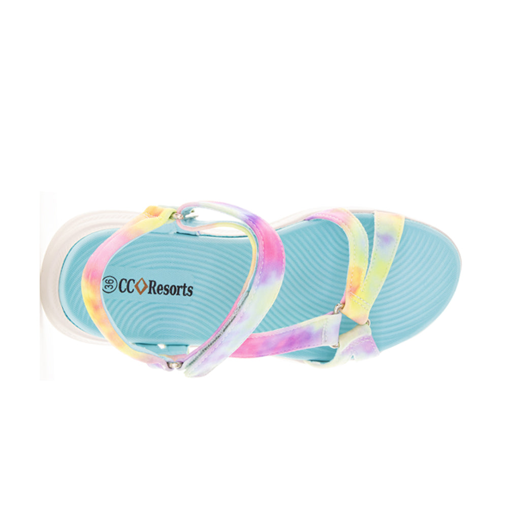CC RESORTS FLOSS TIE DIE PRINT