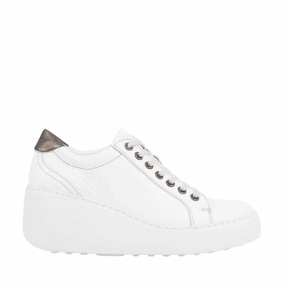 FLY LONDON DILE WHITE - Women sneakers - Collective Shoes 