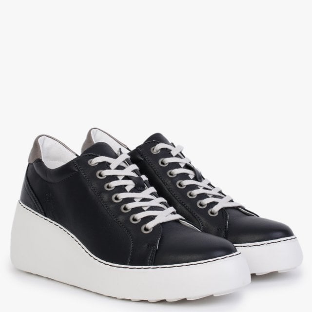 FLY LONDON DILE BLACK - Women sneakers - Collective Shoes 