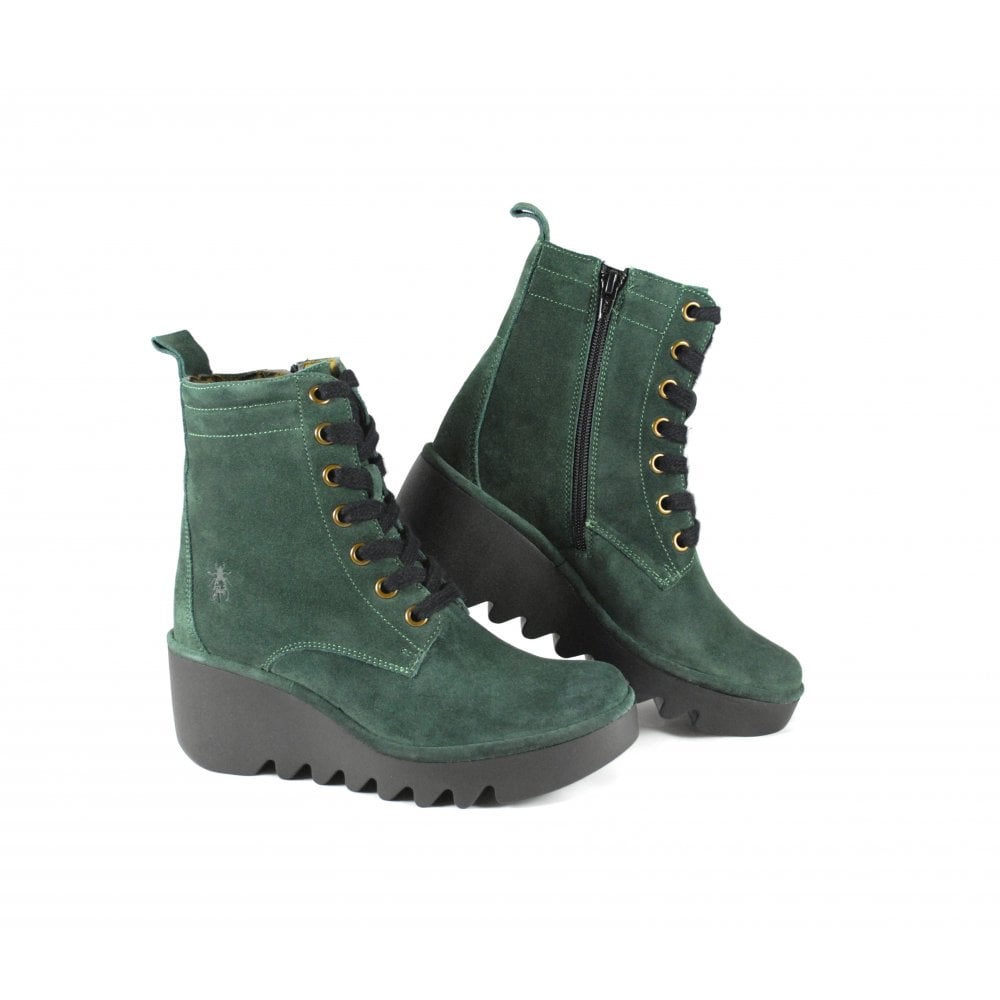 FLY LONDON BIAZ GREEN FOREST - Women Boots - Collective Shoes 