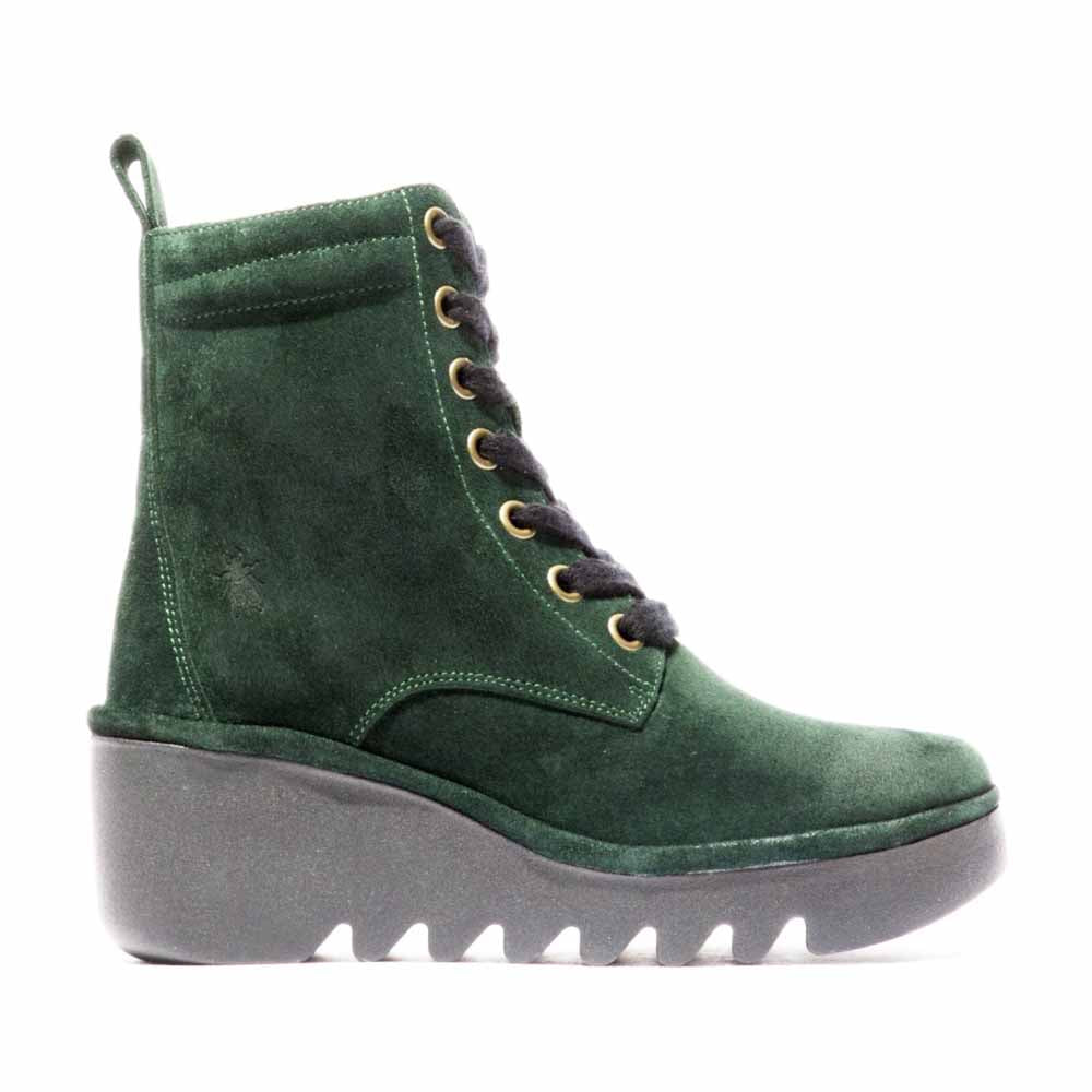 FLY LONDON BIAZ GREEN FOREST - Women Boots - Collective Shoes 