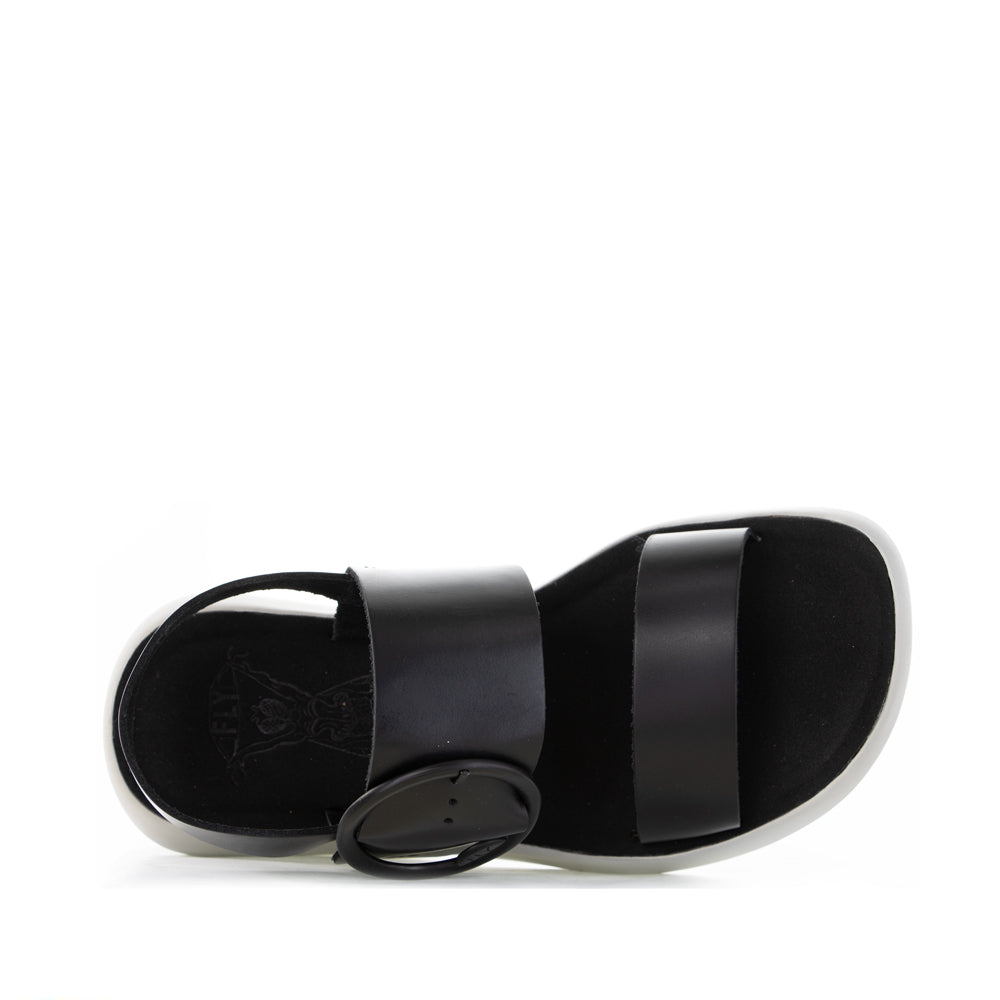 Fly London Bani Black - Women Sandals - Collective Shoes 