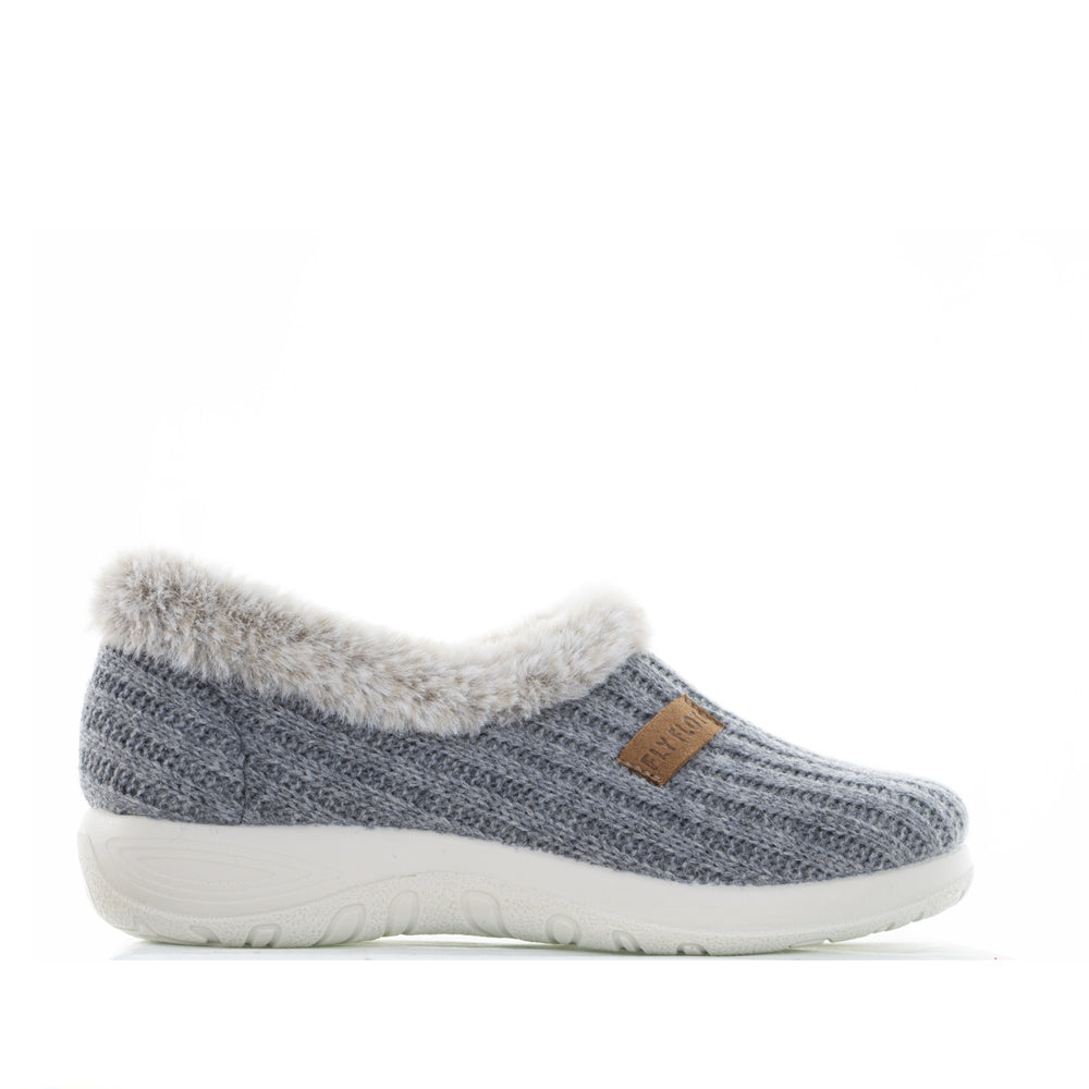 FLY FLOT P5X62 GRIGIO - Women slippers - Collective Shoes 