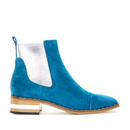 DJANGO & JULIETTE FORDA TURQ - Women Boots - Collective Shoes 