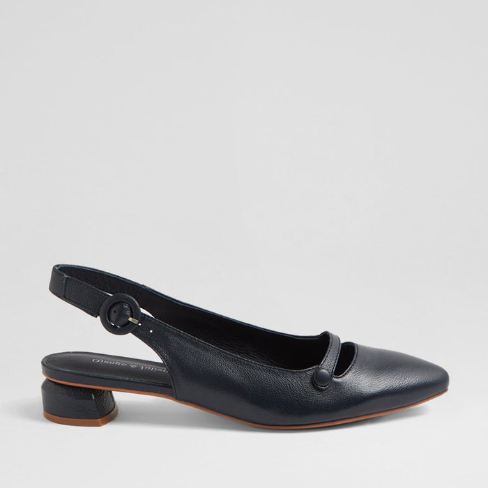 DJANGO & JULIETTE FRANNEY NAVY - Women Sandals - Collective Shoes 