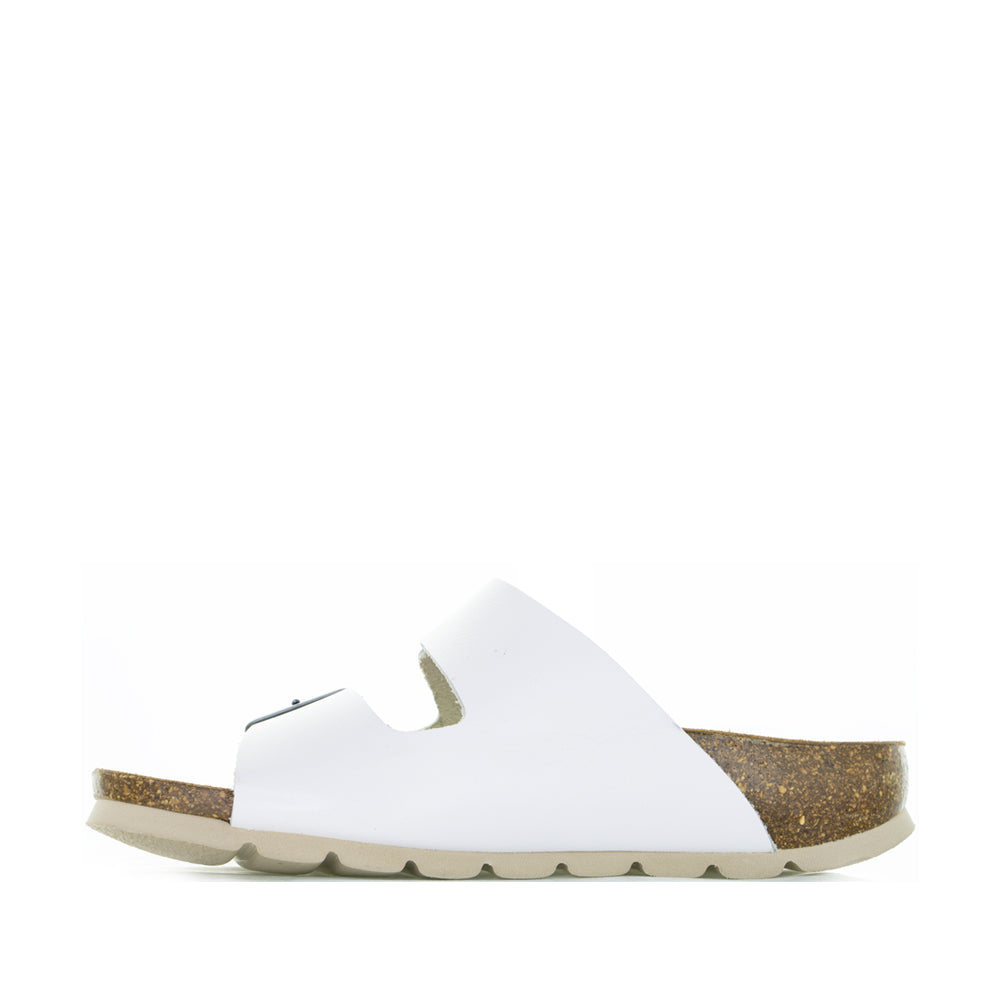LE SANSA FRAZER WHITE - Women Slip-ons - Collective Shoes 