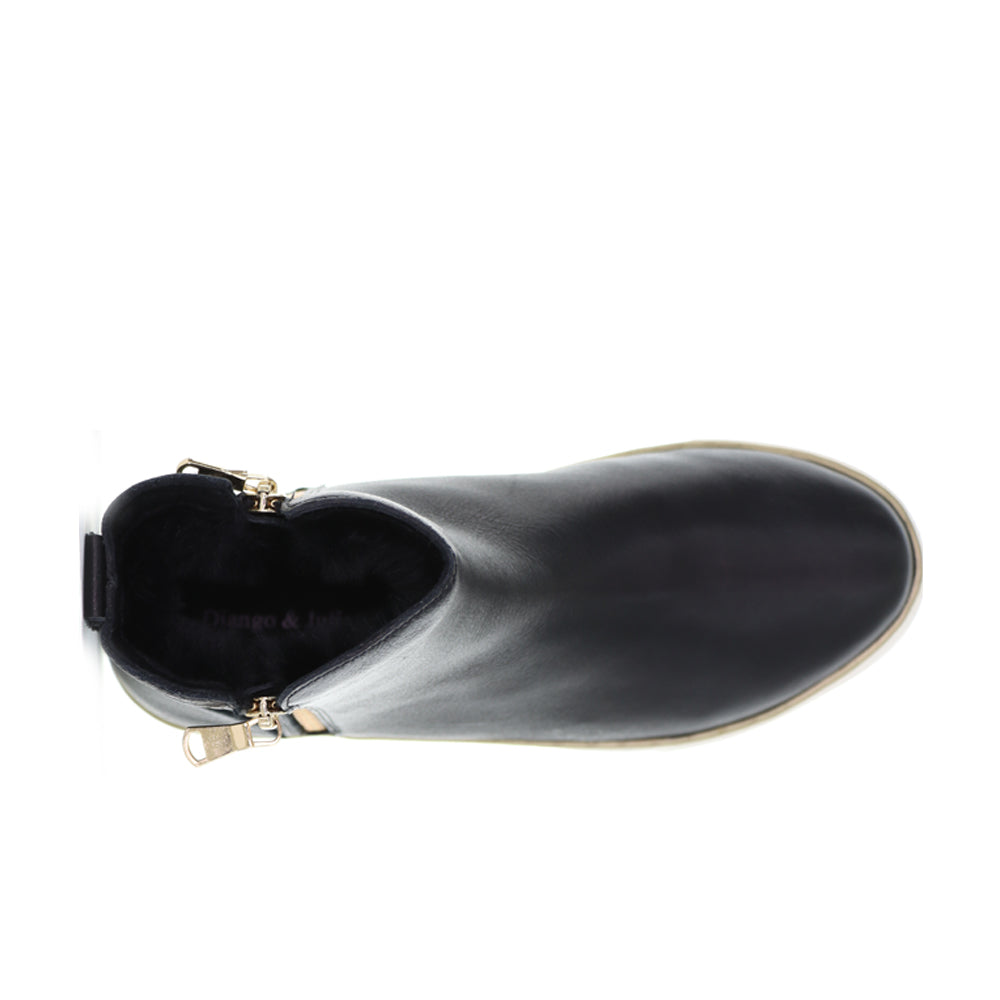 DJANGO & JULIETTE FULCAST BLACK - Women boots - Collective Shoes 