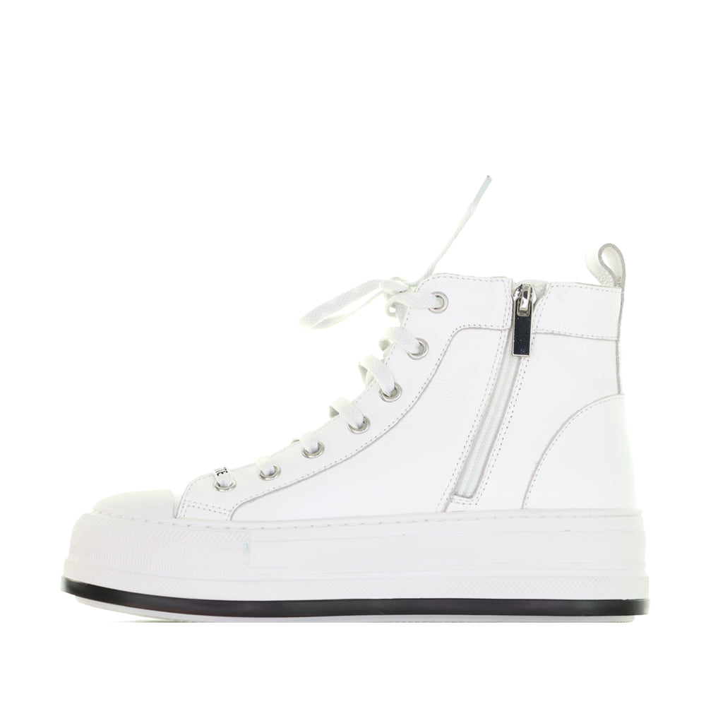 DJANGO & JULIETTE GAMBIA WHITE - Women Boots - Collective Shoes 