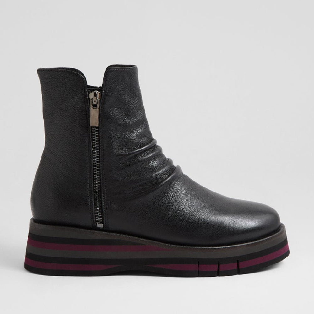 DJANGO & JULIETTE GANNI BLACK - Women Boots - Collective Shoes 