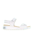 Load image into Gallery viewer, ZIERA GEELEY WHITE SILVER - Women Sandals - Collective Shoes 

