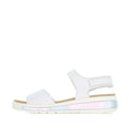 Load image into Gallery viewer, ZIERA GEELEY WHITE SILVER - Women Sandals - Collective Shoes 
