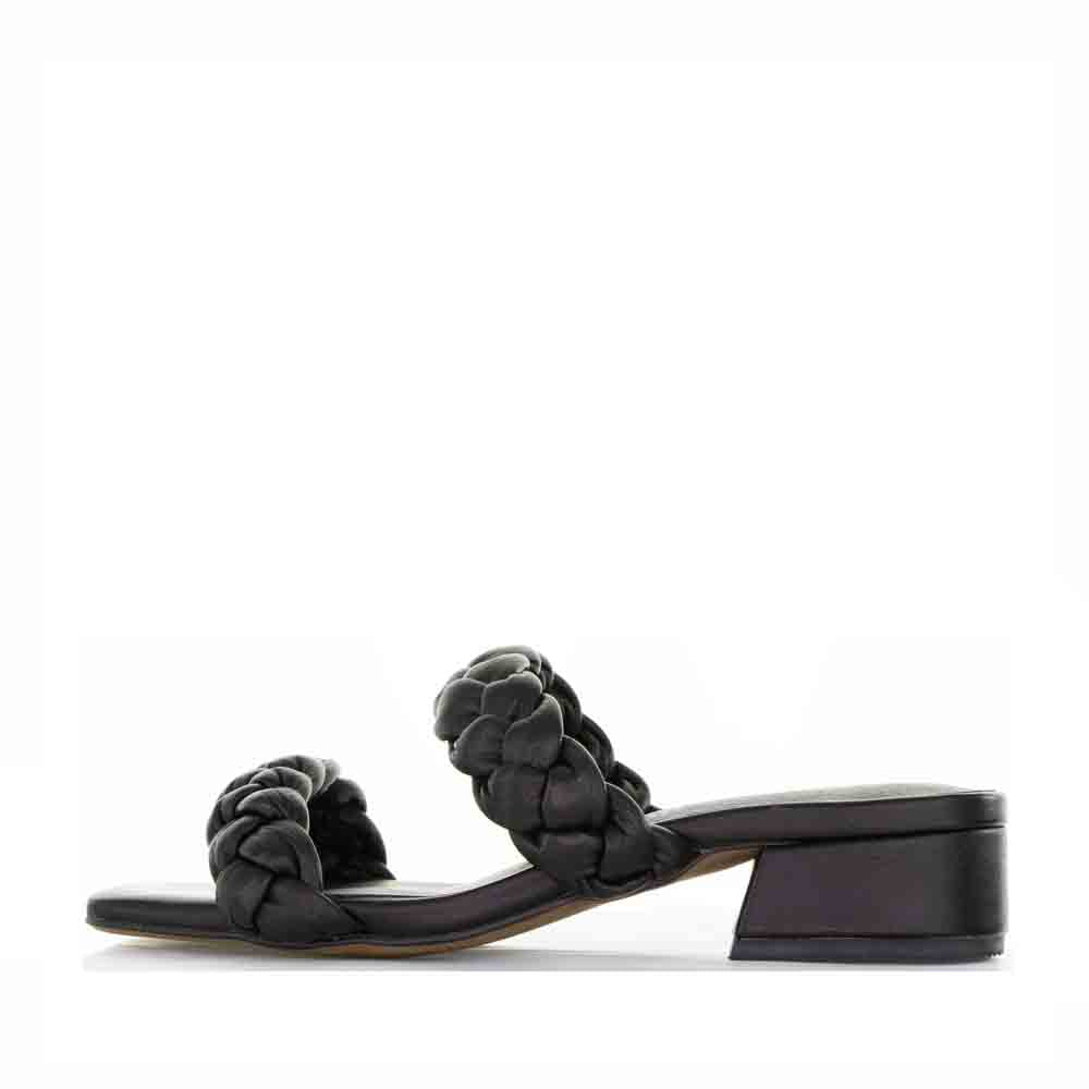 LESANSA GILLIAN BLACK - Women Slides - Collective Shoes 