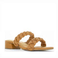 Load image into Gallery viewer, LESANSA GILLIAN TAN - Women Slides - Collective Shoes 
