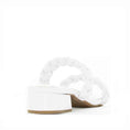 Load image into Gallery viewer, LESANSA GILLIAN WHITE - Women Slides - Collective Shoes 

