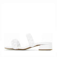 Load image into Gallery viewer, LESANSA GILLIAN WHITE - Women Slides - Collective Shoes 
