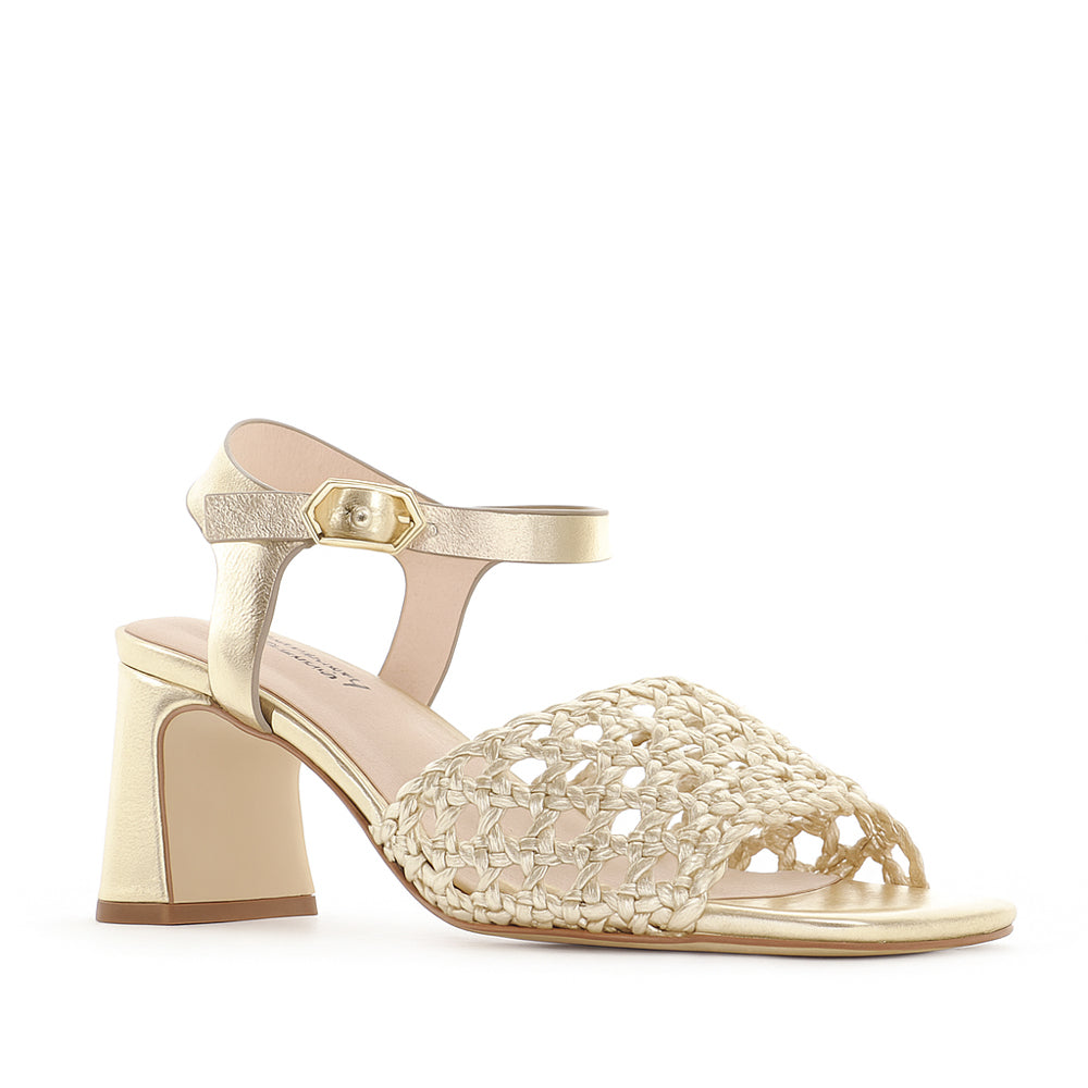 BRESLEY SELTIC GOLD - Women Heels - Collective Shoes 