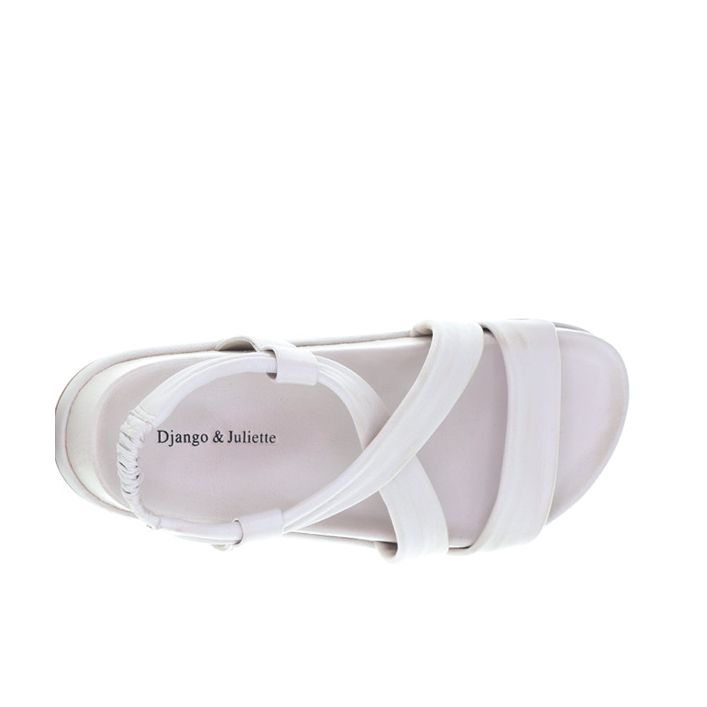 DJANGO & JULIETTE GOLISH VANILLA - Women Sandals - Collective Shoes 