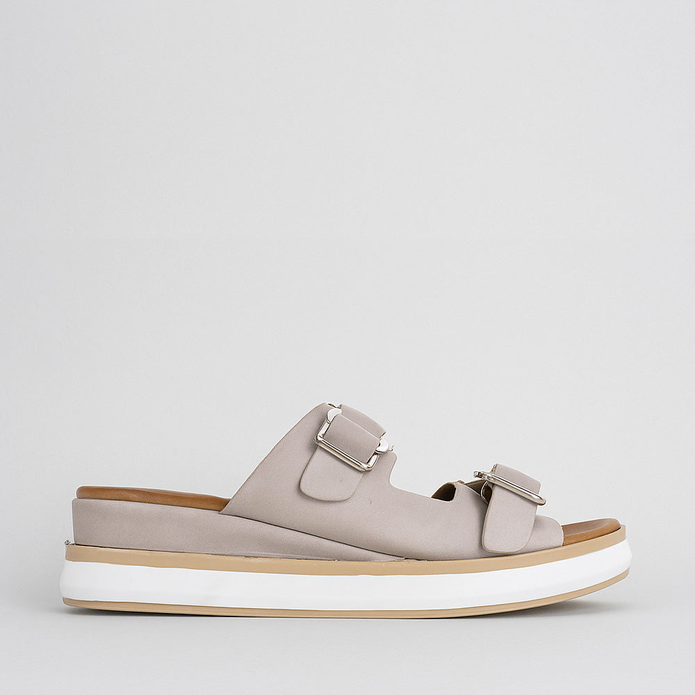 LE SANSA HOLISTER SILVER GREY - Women Slip On - Collective Shoes 