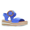 Load image into Gallery viewer, LE SANSA GUARD ROYAL BLUE - Women Sandals - Collective Shoes 
