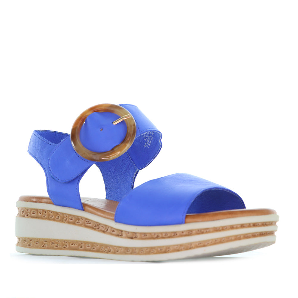 LE SANSA GUARD ROYAL BLUE - Women Sandals - Collective Shoes 