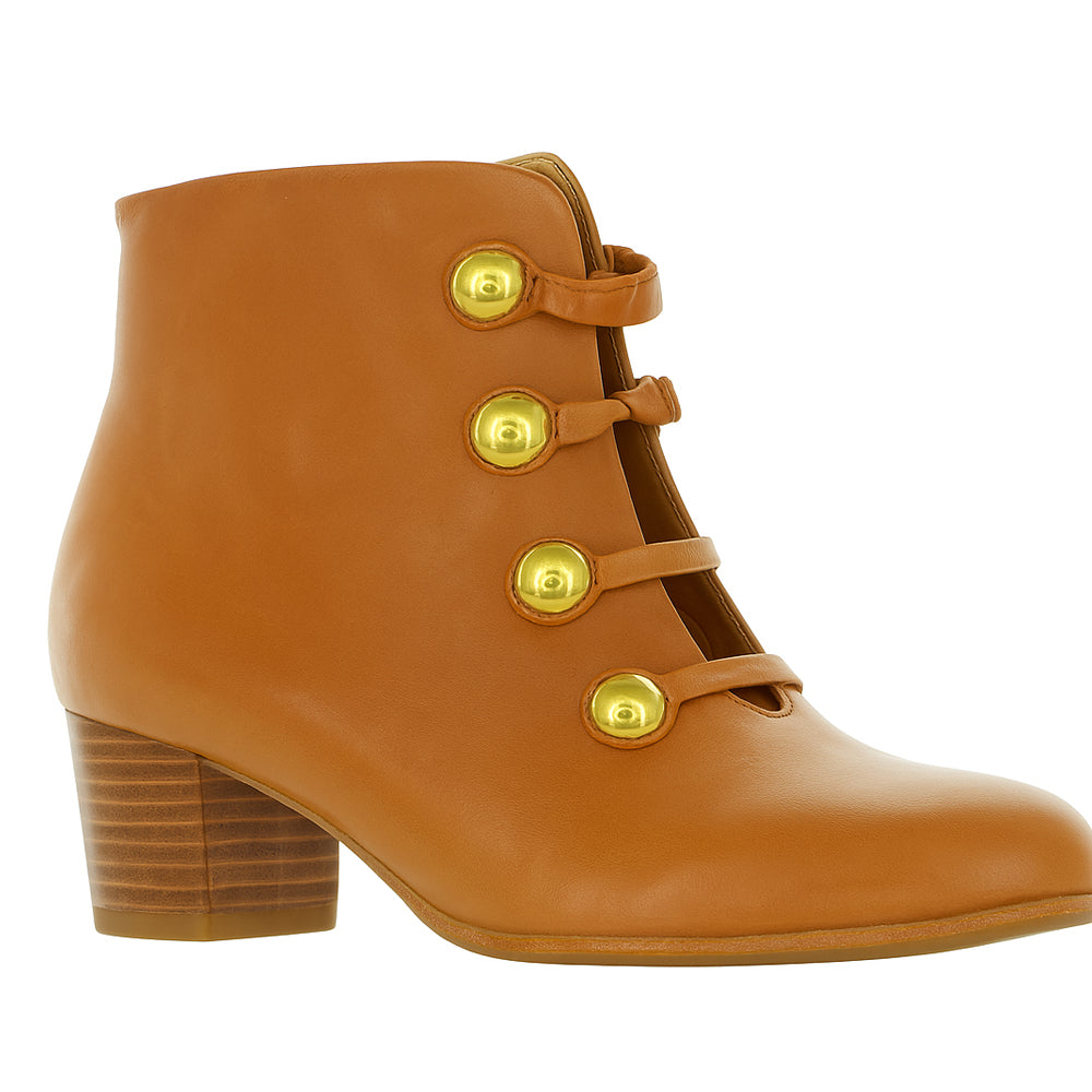 ZIERA GWION TAN - Women Boots - Collective Shoes 