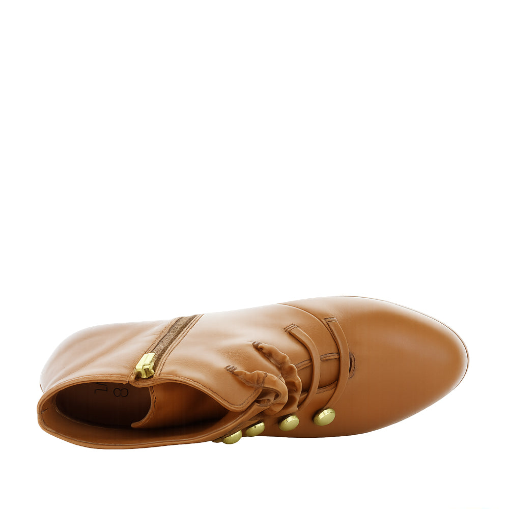 ZIERA GWION TAN - Women Boots - Collective Shoes 