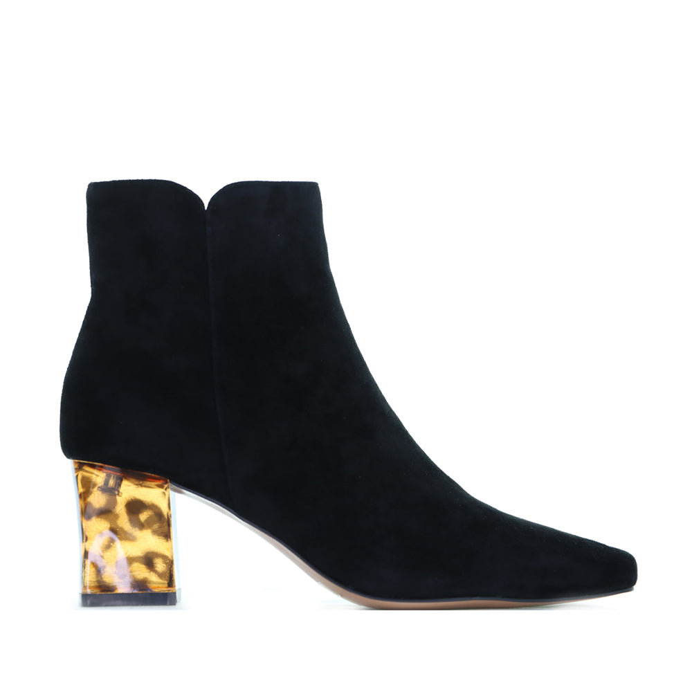 DJANGO & JULIETTE HALLEL BLACK SUEDE - Women Boots - Collective Shoes 