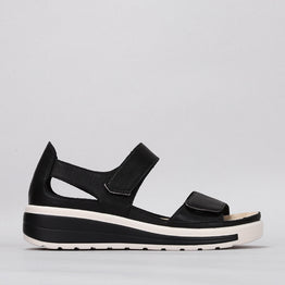 NAKED ARCHES HAPPY BLACK - Women Sandals - Collective Shoes 