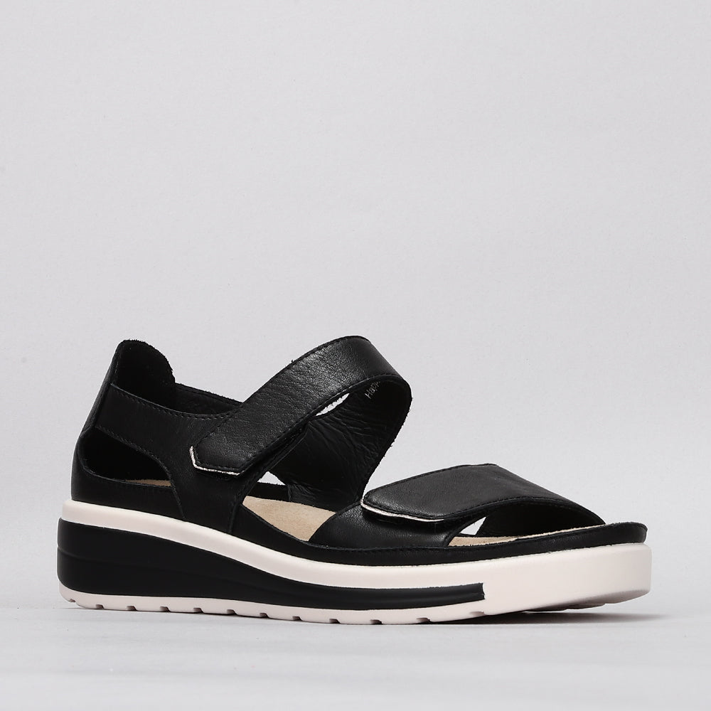 NAKED ARCHES HAPPY BLACK - Women Sandals - Collective Shoes 