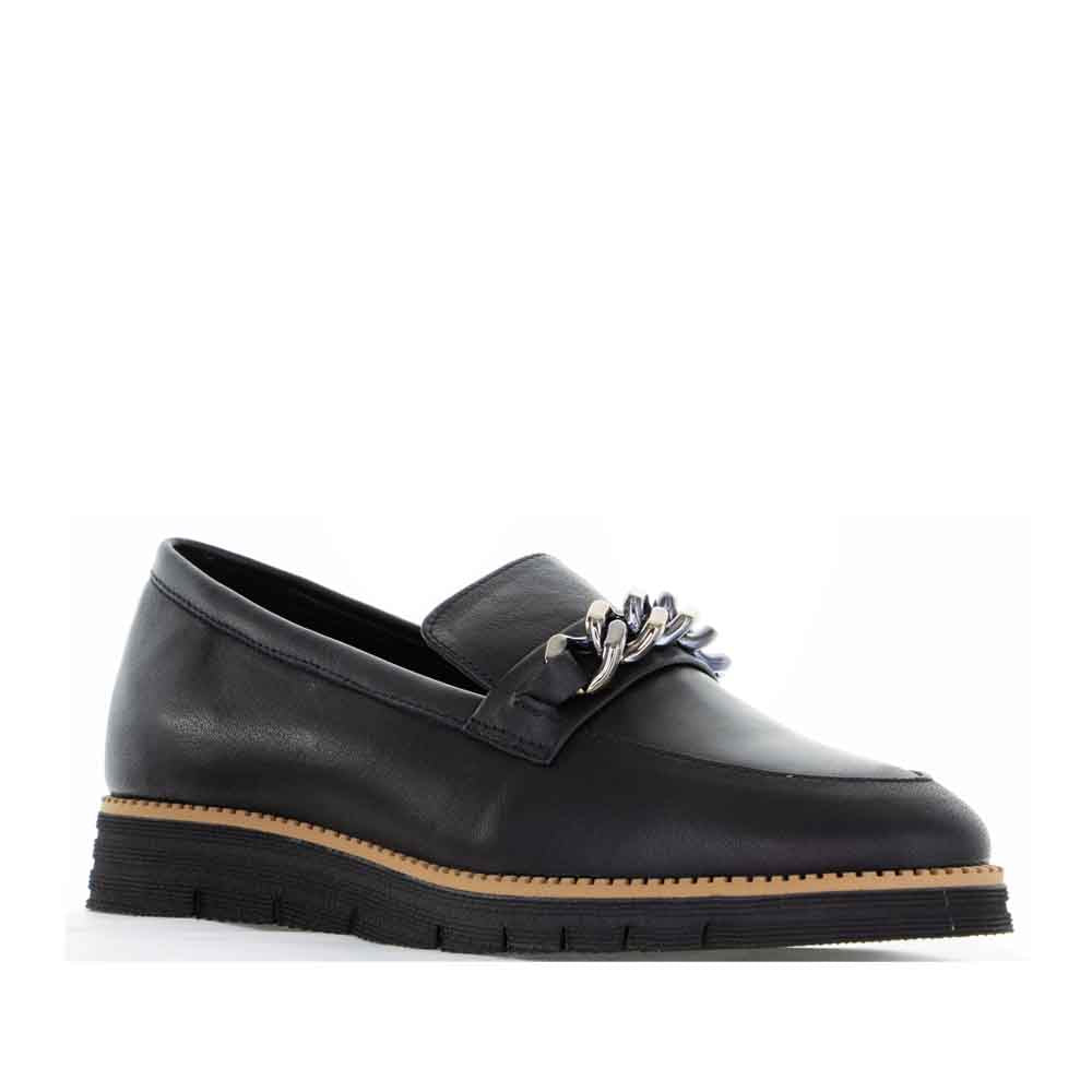 LESANSA HARVEY BLACK - Women Loafers - Collective Shoes 