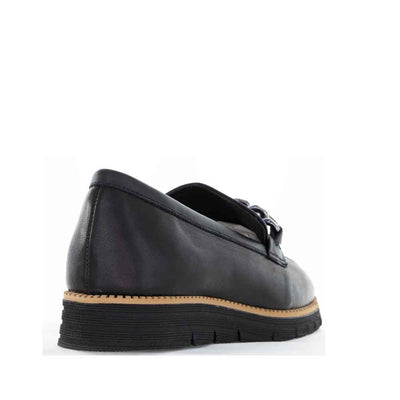 LESANSA HARVEY BLACK - Women Loafers - Collective Shoes 