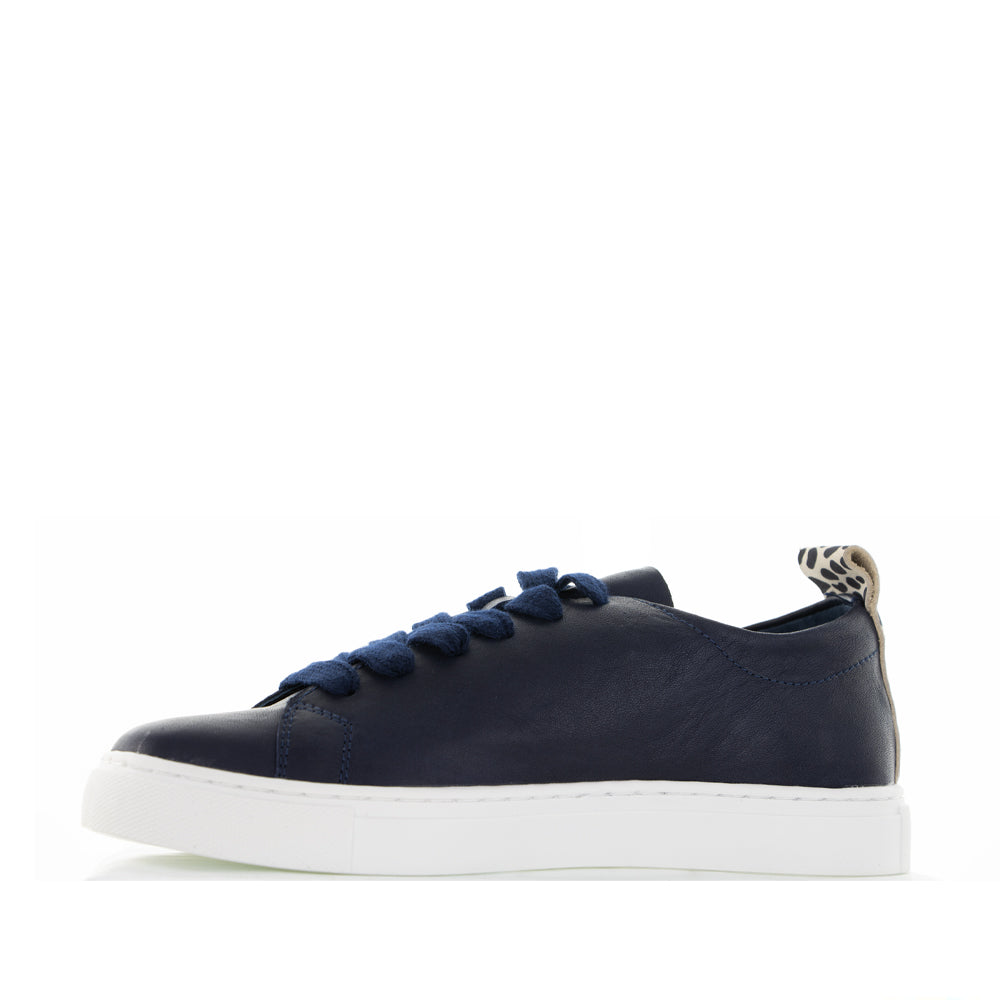 LE SANSA HEART NAVY LEOPARD