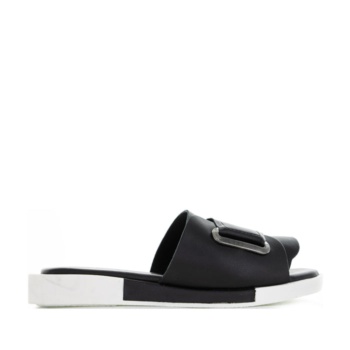 LE SANSA HILTON BLACK - Women Flats - Collective Shoes 