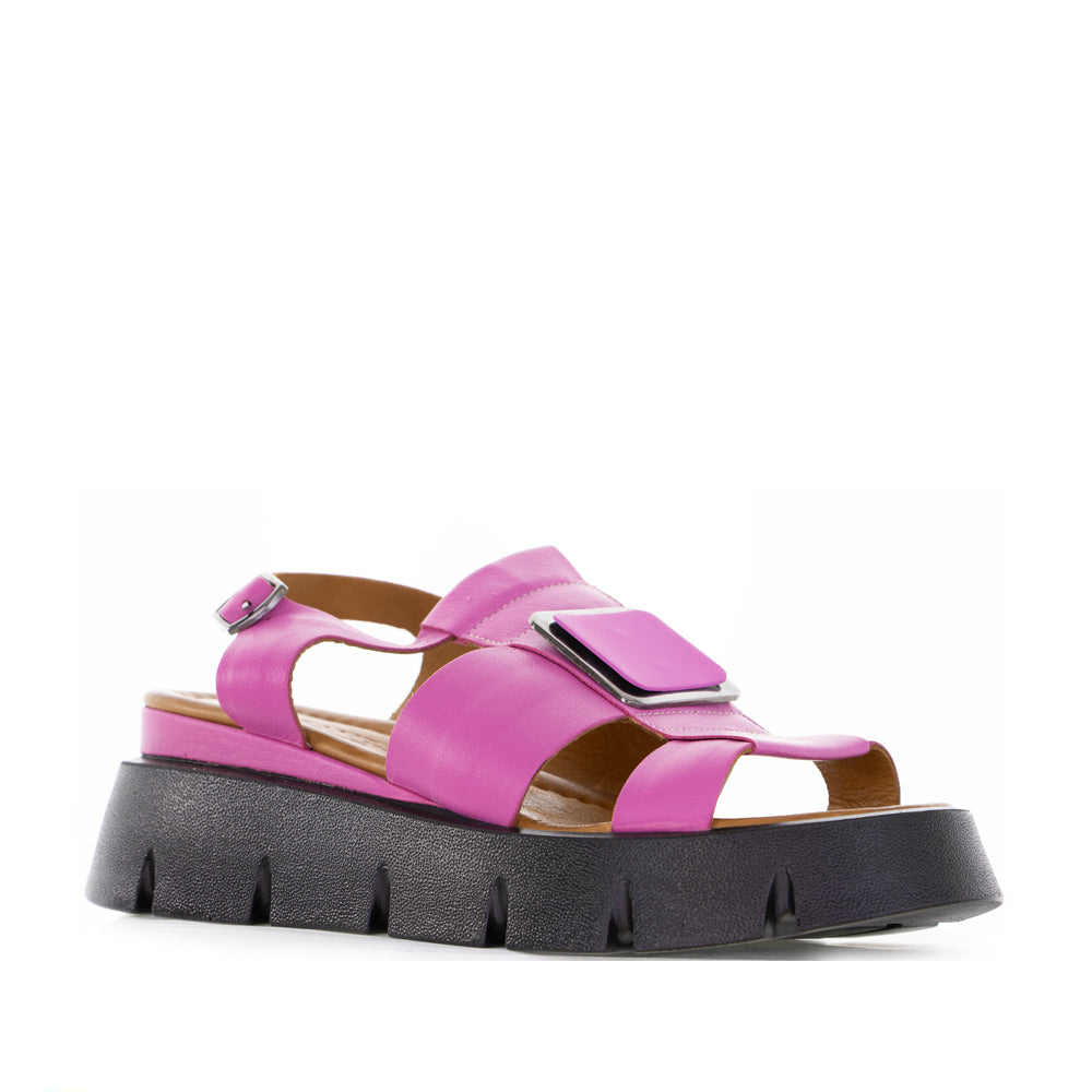 LE SANSA  HINDI HOT PINK - Women Sandals - Collective Shoes 