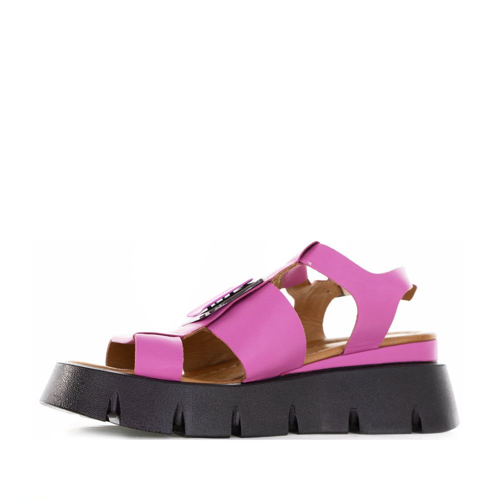 LE SANSA  HINDI HOT PINK - Women Sandals - Collective Shoes 