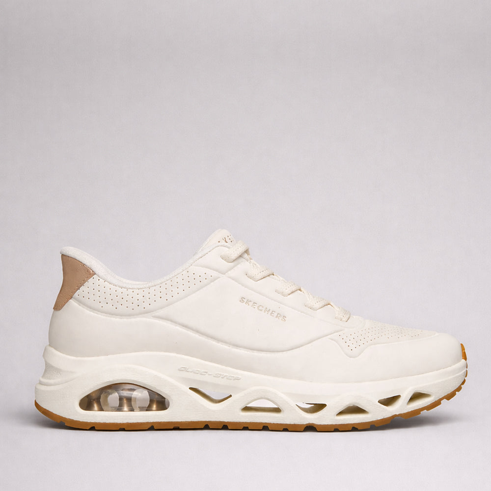SKECHERS UNO GLIDE STEP ON AIR WHITE - Women Sneakers - Collective Shoes 